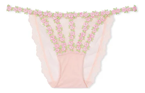 Calcinha de renda Flor Victoria’s Secret