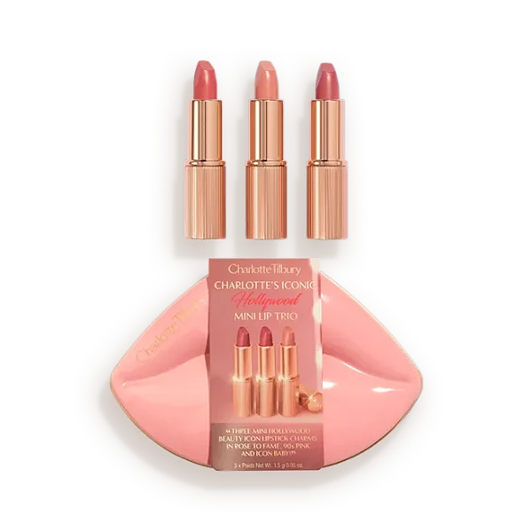 Charlotte Tilbury Hollywood Iconic Mini Lip Trio