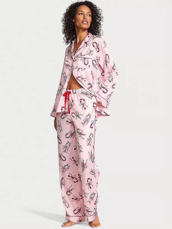 Pijama de Cetim Edição Natalina Victoria’s Secret