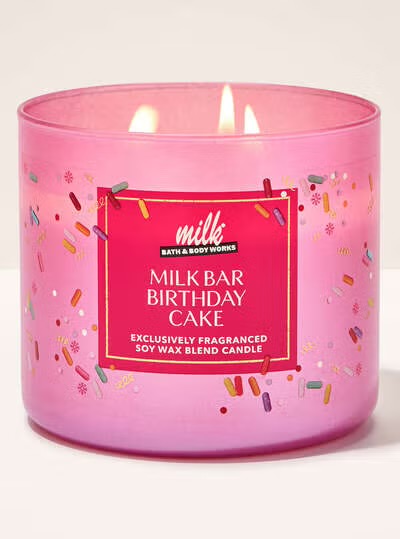 Vela Aromática 3 Pavios Milk Bar Bath & Body Works