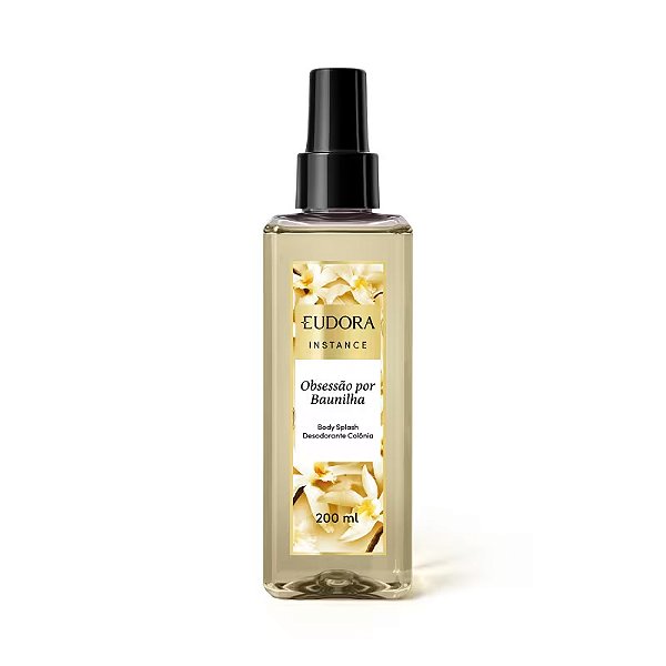 Eudora Instance Baunilha - Spray Perfumado Desodorante Colônia 200ml