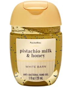 Álcool em Gel Para Mãos Pistachio Milk & Honey Bath & Body Works 29ml
