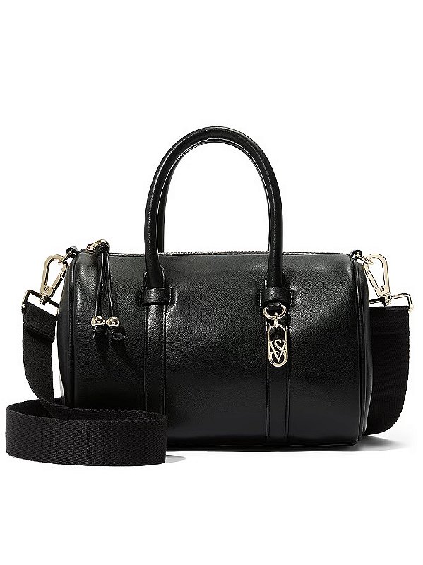 Bolsa Duffle Preta Victoria’s Secrets