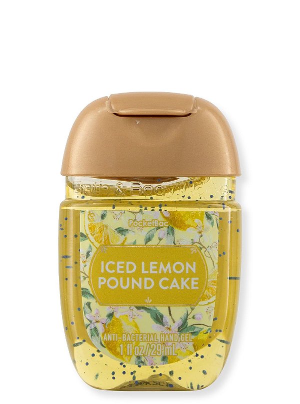 Alcool em Gel Iced Lemon Pound Cake Bath & Body Works 29ml