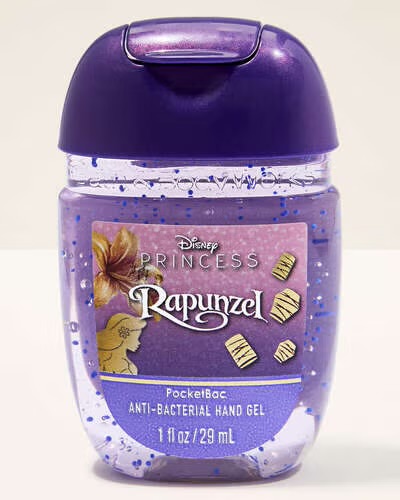 Alcool em Gel Rapunzel Bath & Body Works 29ml #princesas