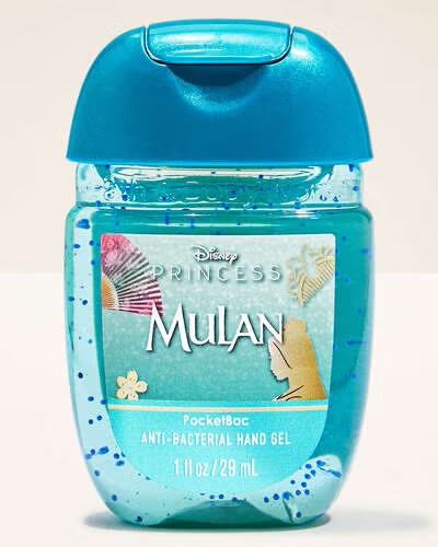 Alcool em Gel Mulan Bath & Body Works 29ml #princesas