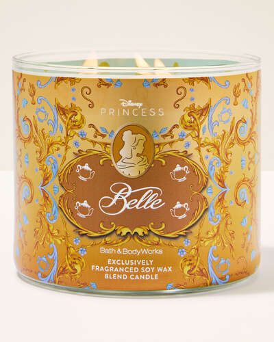 Vela Aromática 3 pavio Bella Bath & Body Works #princesas