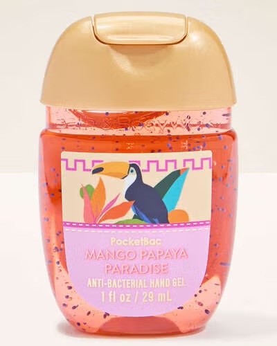 Alcool em Gel Mango Papaya Paradise Bath & Body Works 29ml