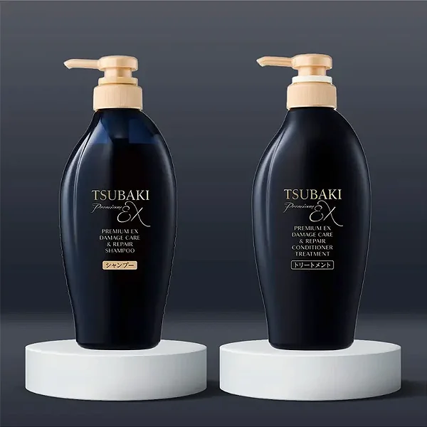 Kit Tsubaki - Premium Ex Intensive Repair Conditioner 450ml + Premium Ex Intensive Repair Shampoo 450ml