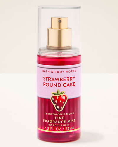 Miniatura Body Splash Strawberry Pound Cake Bath & Body Works