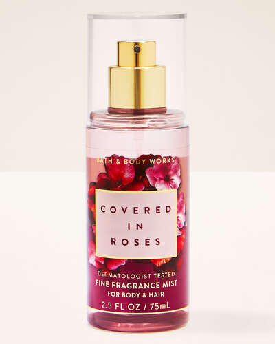 Miniatura Body Splash Covered In Roses Bath & Body Works