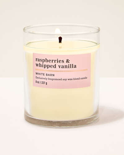 Vela Aromática 1 Pavio Raspberries & Whipped Vanilla Bath & Body Works