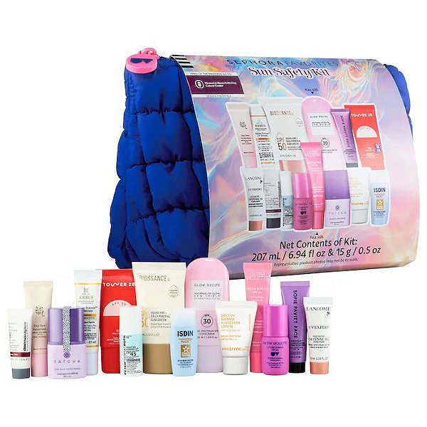 Sephora Favorites Sun Safety Kit- (Contém 15 Itens)