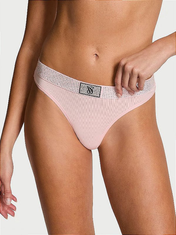 Calcinha Rosa Bebê Algodão Victoria’s Secret