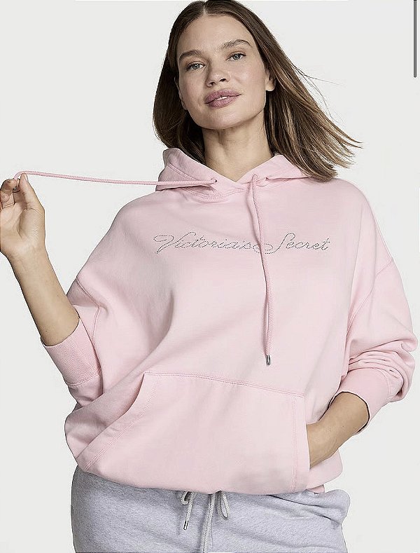 Moletom Oversize Rosa Victoria’s Secret