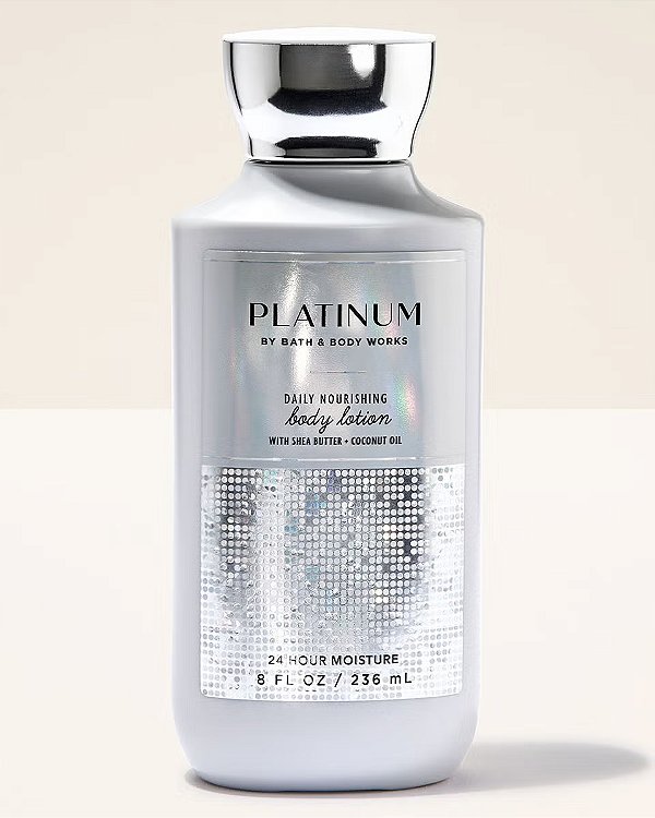 Loção Hidratante Corporal Platinum Bath & Body Works 236ml