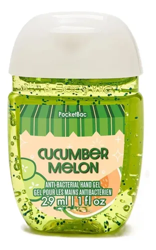 Álcool em Gel Cucumber Melon Bath & Body Works #alcool