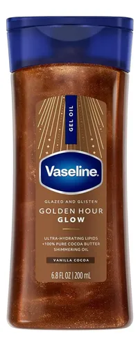 Óleo em Gel Corporal Vaseline Vanilla Cocoa 200ml