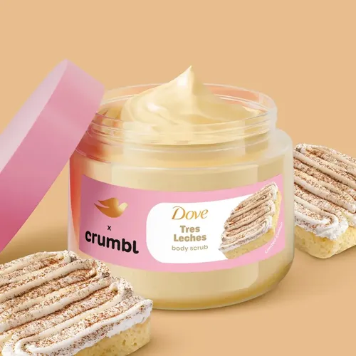 Dove Crumbl Três Leches Esfoliante Corporal #progressiva