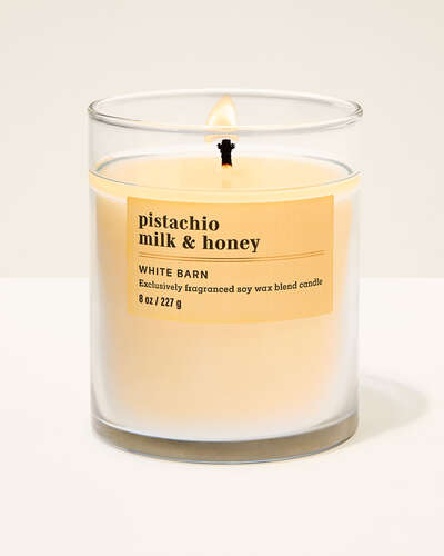 Vela 1 pavio Pistachio Milk & Honey Bath & Body Works
