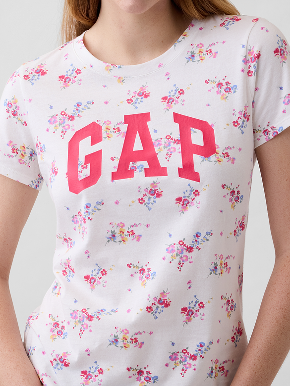 GAP Camiseta Branca Florida