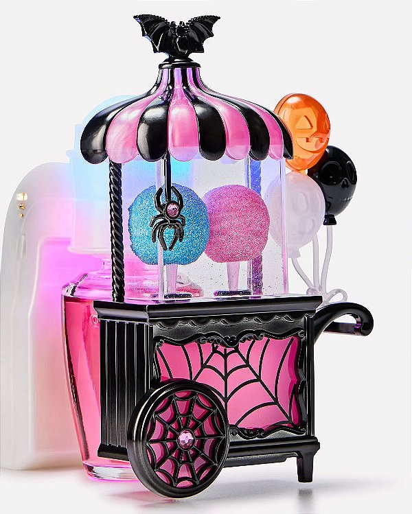 Difusor de Parede Wallflower Carrinho de Algodão Doce Bath & Body Works #halloween