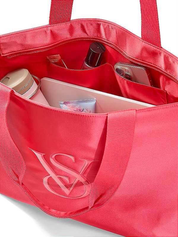 Bolsa Tote Rosa Fúcsia Victoria´s Secret