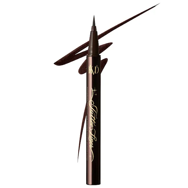 KVD Beauty Tattoo Liner Delianiador Líquido Cor Marrom