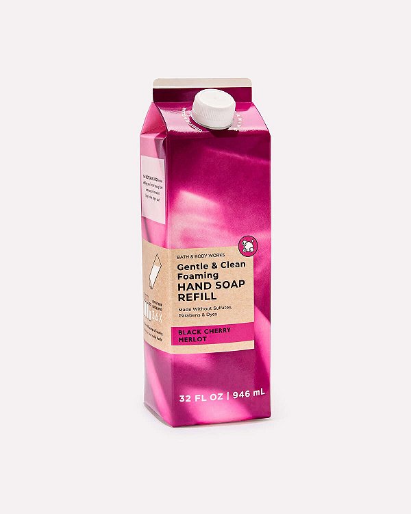 Refil Espuma de Mãos Black Cherry Merlot Bath & Body Works 946ml