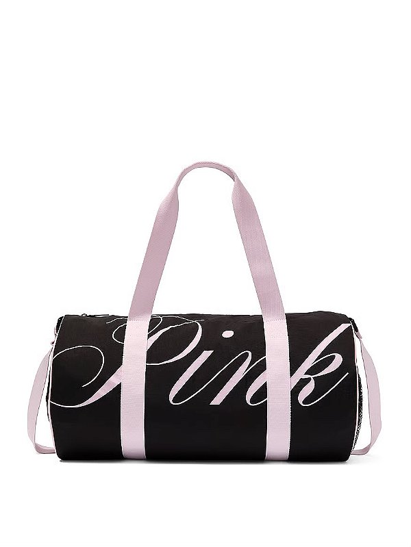 Bolsa Pink Victoria´s Secret Cor Preta e Lilas