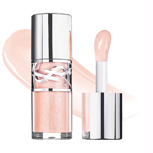Yves Saint Laurent Loveshine Plumping Lip Oil Gloss with Hyaluronic Acid Color 10 Stardust Love - sheer multidimensional