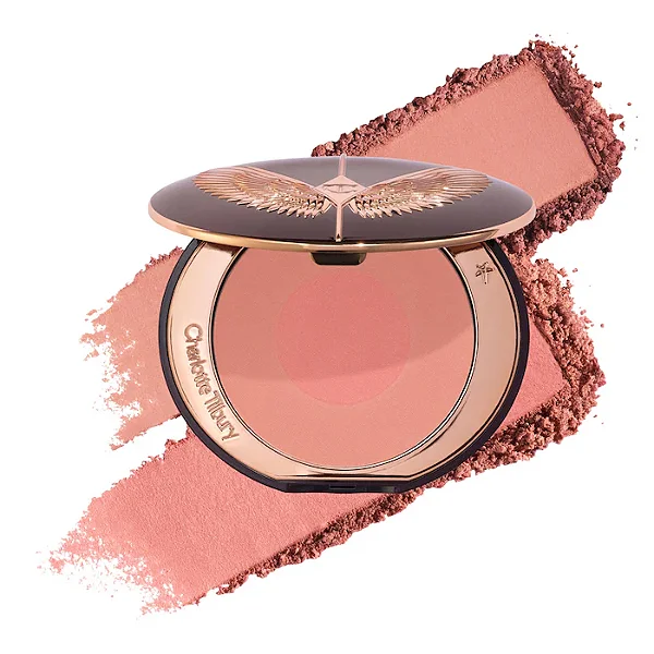 Charlotte Tilbury  Airbrush Flawless Blush Blur - Cor  Ecstasty - soft peach (swish and pop glow)