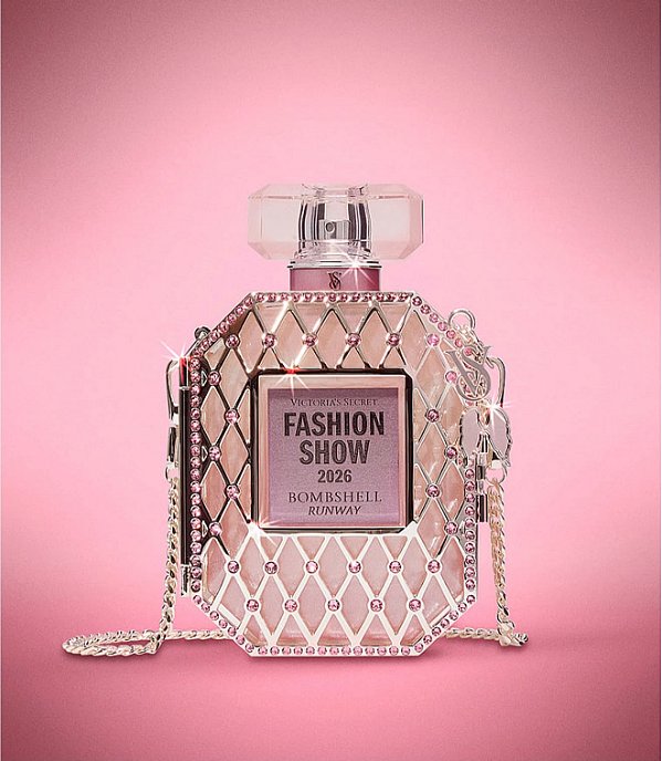 PRÉ VENDA Perfume Bombshell Runway Edição Limitada com Cristais Fashion Show 2026 50ML