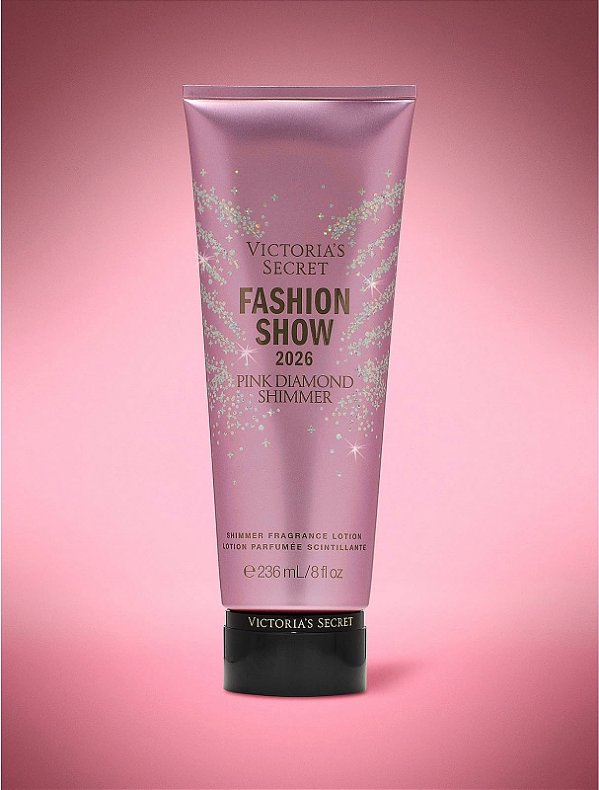 PRÉ-VENDA Loção Hidratante Pink Diamond Shimmer Fashion Show 2026 Victoria's Secret