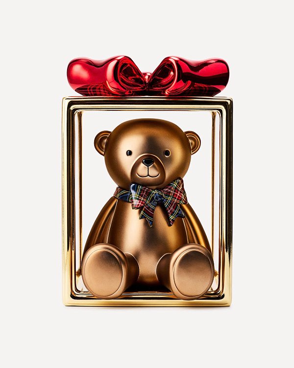 Porta Vela 3 Pavios Urso Natal Bath & Body Works