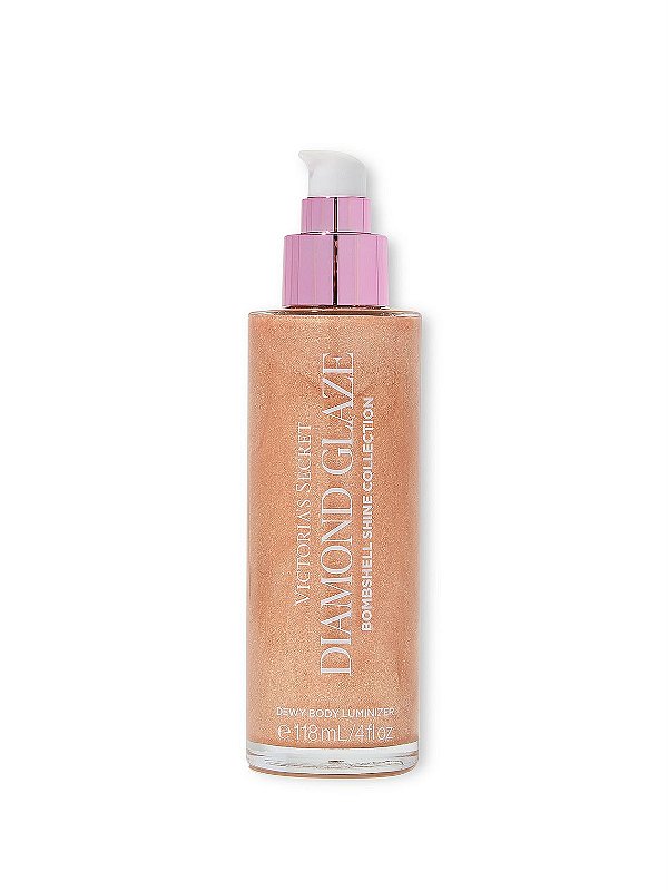 Bombshell Shine Diamond Glaze Dewy Body Luminizer Cor Molten Rose