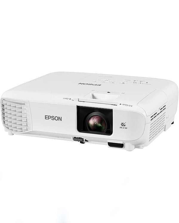 Projetor Epson PowerLite E20 3LCD XGA 3.400 Lumens Conexão HDMI Bivolt
