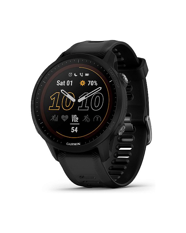 Relógio Garmin Forerunner 955 Solar - Black - 010-02638-00