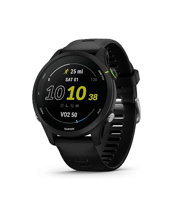 Relógio Garmin Forerunner 255 Music - Black - 010-02641-20