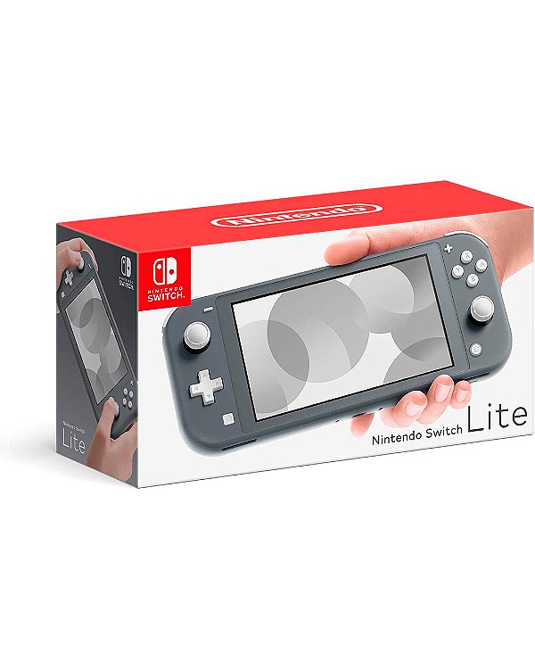 Console Nintendo Switch Lite - Cinza