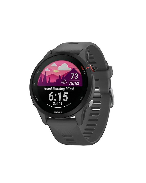 Relógio Garmin Forerunner 255 Basic - Slate Grey - 010-02641-00