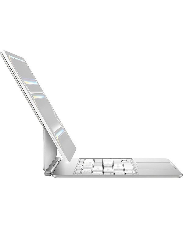 Teclado Apple Magic Keyboard para iPad Pro 13" M4 - Branco (Inglês)