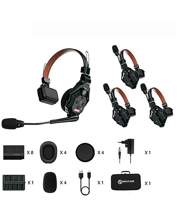 Sistema De Intercomunicação Hollyland Solidcom C1-4S Pro