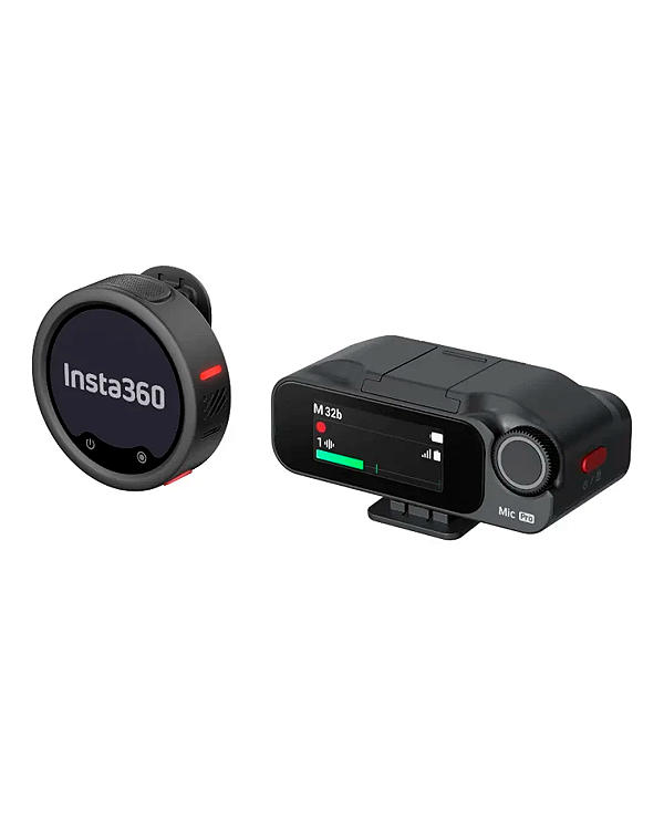 Microfone INSTA360 Mic Pro (1TX +1RX)
