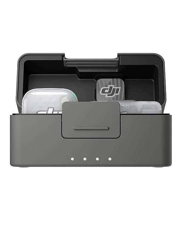 Microfone DJI Mic Mini 2S (1 TX + 1 Mobile RX + Charging Case)