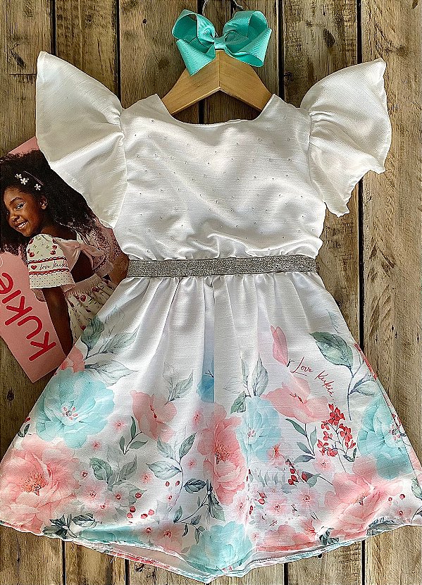 Vestido  Flowers luxo