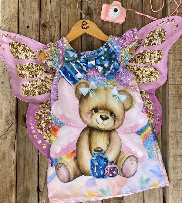 Vestido Teddy Encanto 3D