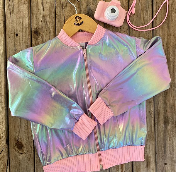 Jaqueta Holográfica Blogger