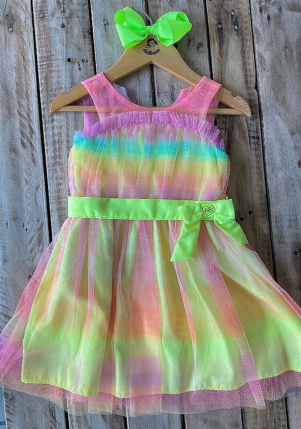 Vestido Neon PrincessLovers Sucre luxo
