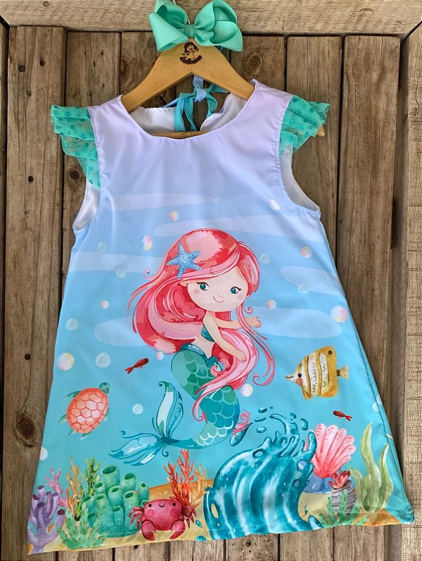 Vestido Fantasia Sereia Valen Lovers